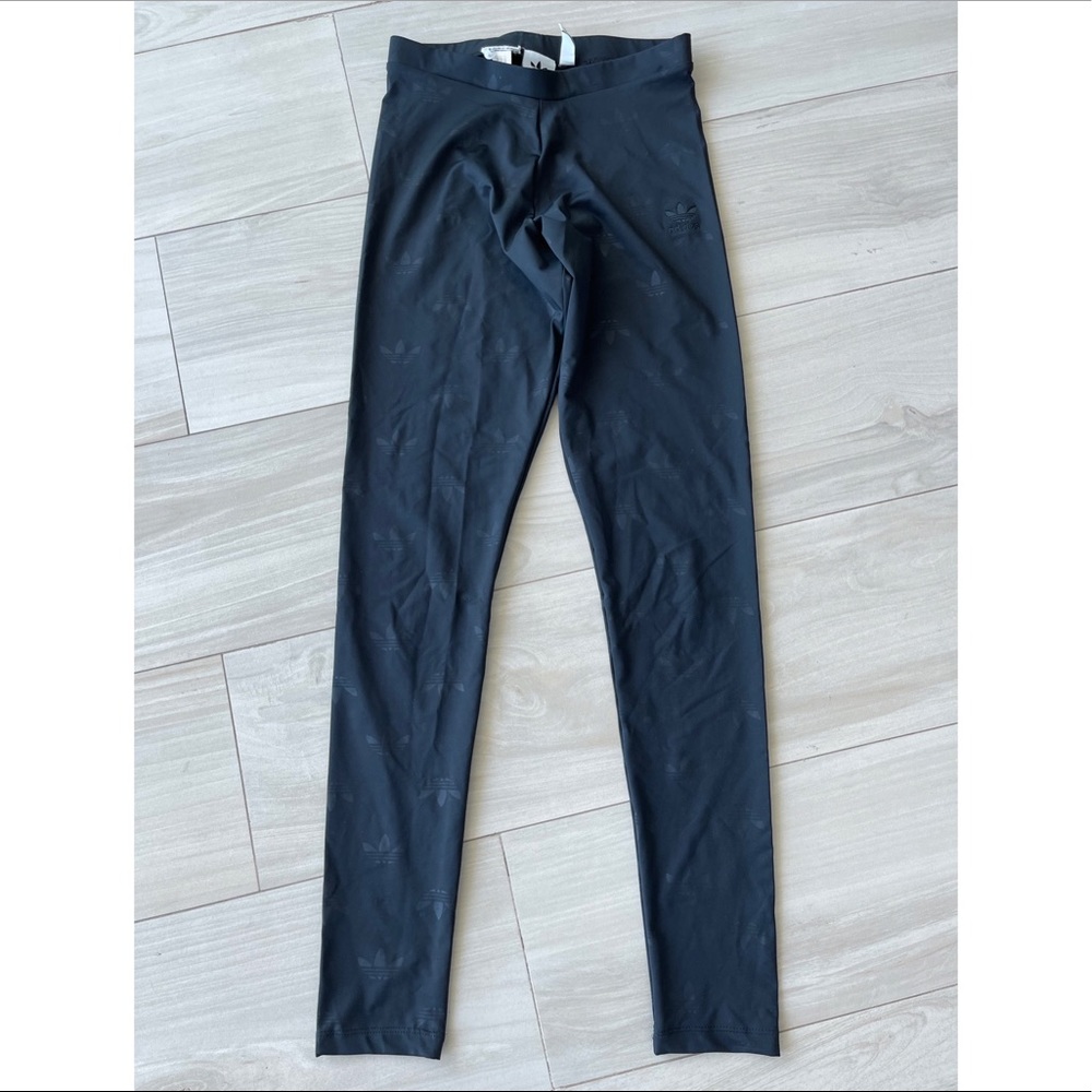 adidas logo leggings